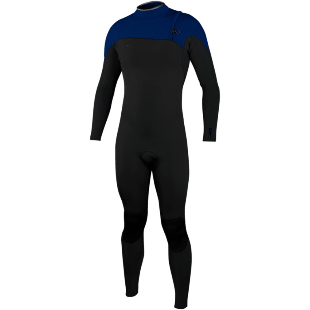 2026 O'Neill Mens Hyperfreak Comp 3/2mm Zipless Wetsuit 4970 - Black / Twilight Blue